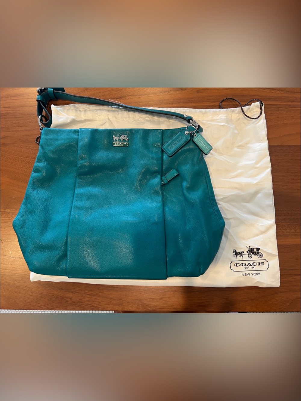 Coach Madison Leather Maggie/Hobo-style shoulder bag 21224